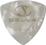 SELVA / Rubber Grip Pick オニギリ Medium (ラバー滑り止め付) Pearloid