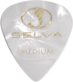 SELVA / Rubber Grip Pick Tear Drop Medium (ラバー滑り止め付) Pearloid