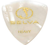 SELVA / Rubber Grip Pick オニギリ Heavy (ラバー滑り止め付) Pearloid