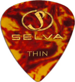 SELVA / Rubber Grip Pick Tear Drop Thin (Сߤ) Shell