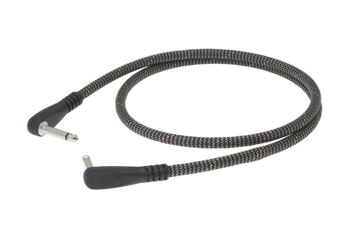 〈新品〉VOVOX パッチケーブル 1本 L型×L型 25cm シールド ecstasy-