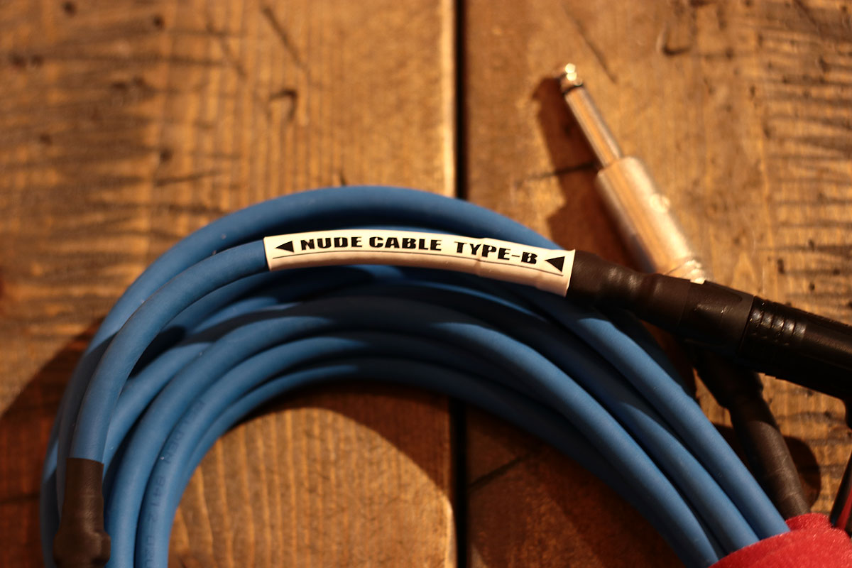 The NUDE CABLE / TYPE-B 5m L-S【ヌードケーブル】【S/N