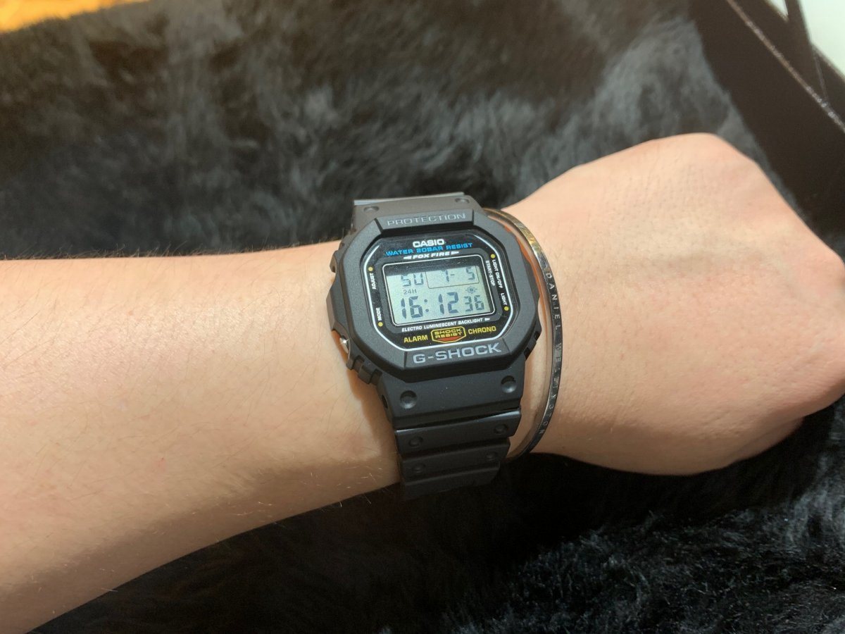 Casio / G-SHOCK DW-5600E-1 FG Custom | イシバシ楽器