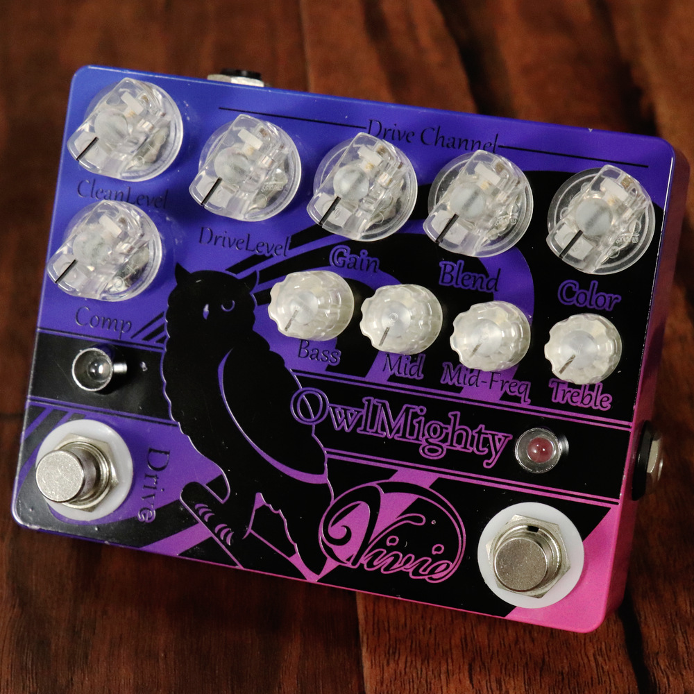 Vivie OwlMighty Pro ベース用プリアンプ（Vivie OwlMighty II