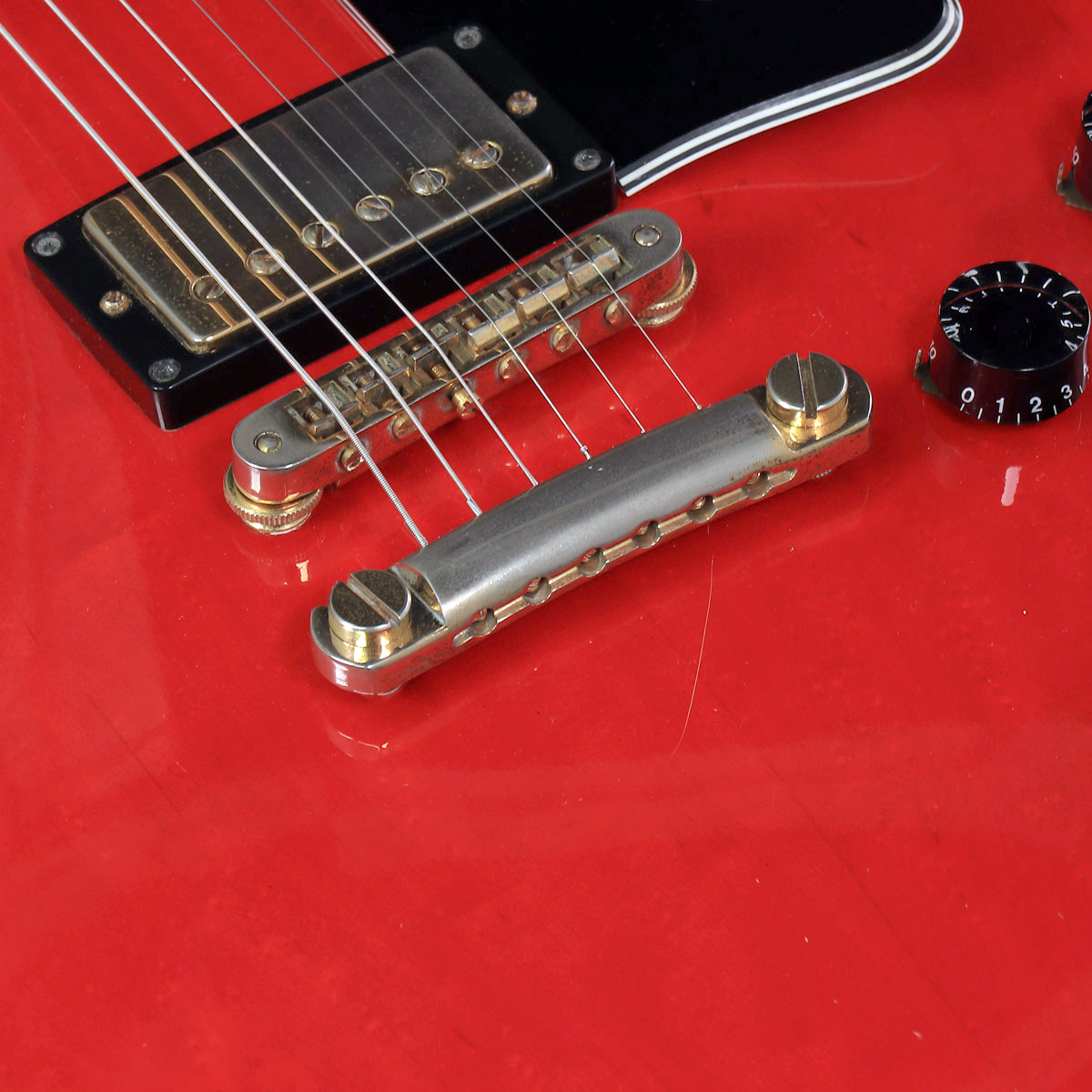 1991年製【池袋店】　イシバシ楽器　Gibson　Red　LPC/Les　Custom　Paul　TR/Trans　中古】Orville　by
