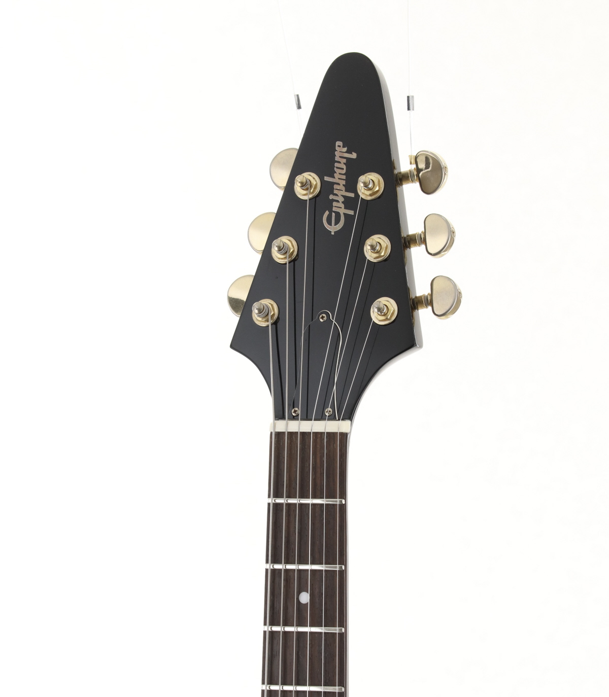 中古】Epiphone / '58 Korina Flying V Ebony【新宿店】【値下げ 中古】Epiphone / '58 Korina Flying V Ebony【新宿店】【値下げ