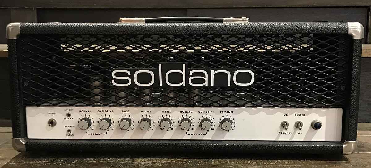 『直筆サイン入り初期型』Soldano SLO100ギターアンプ