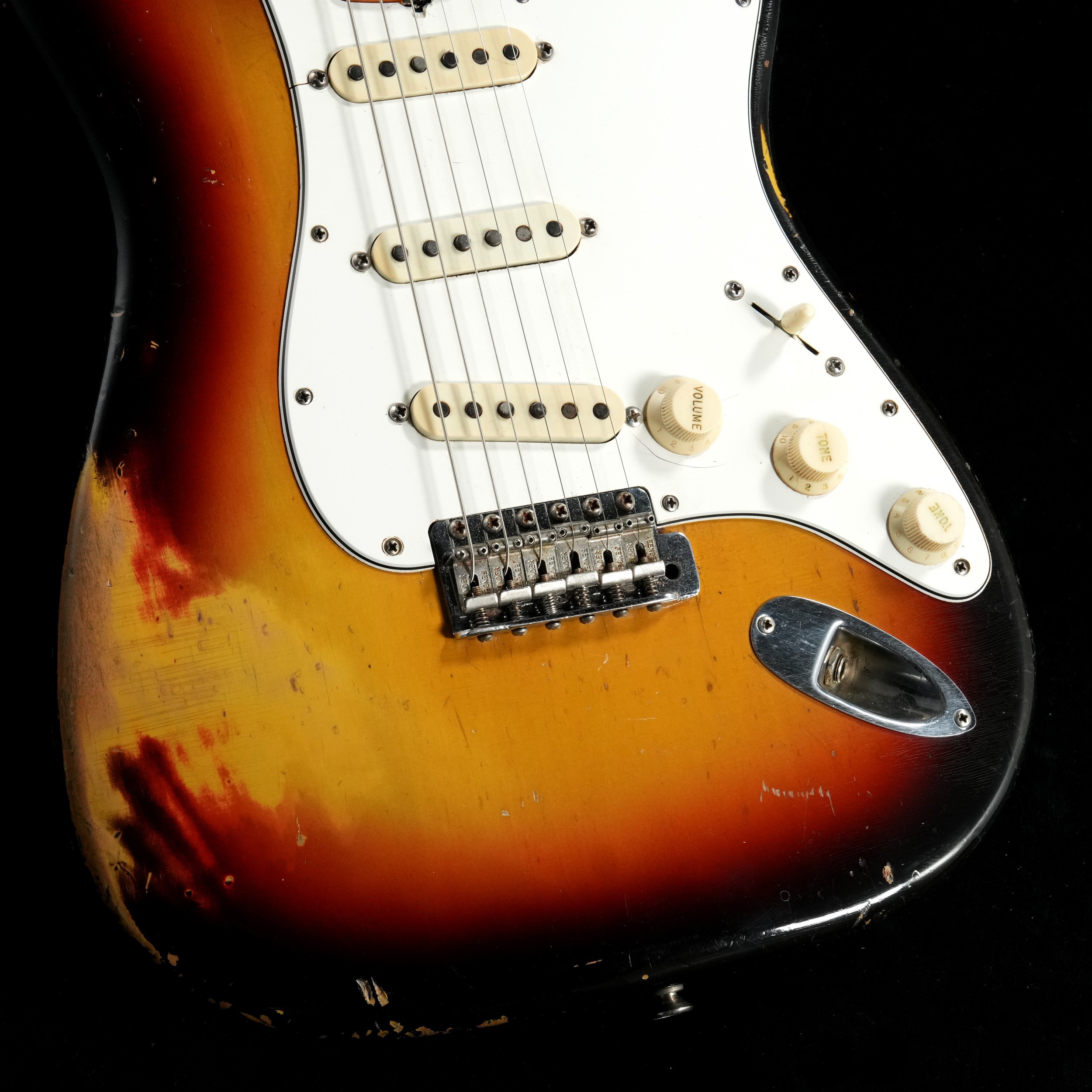 Vintage】FENDER / 1966 Stratocaster Sunburst 【渋谷店】【高