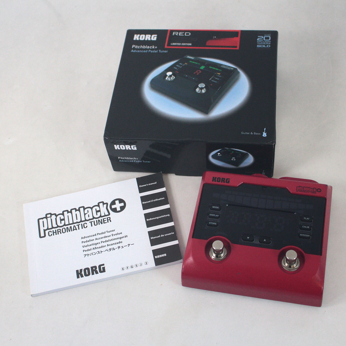 Amazon.com: Korg PB02 Pitchblack+ Chromatic Pedal Tuner