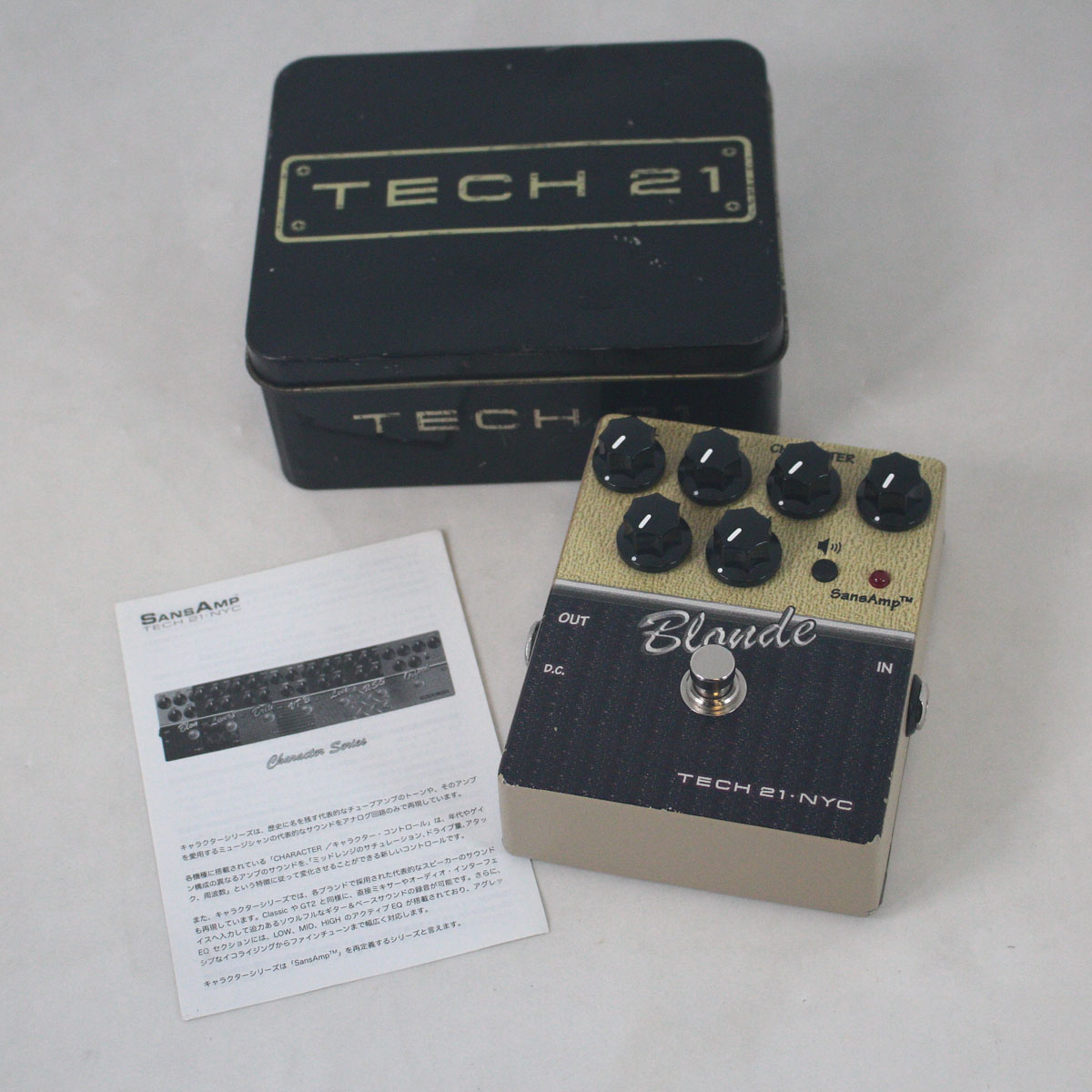 ギター Tech21 sansamp Blonde USED 中古】 TECH21 / SansAmp / Blonde V2 【渋谷店】【値下げ