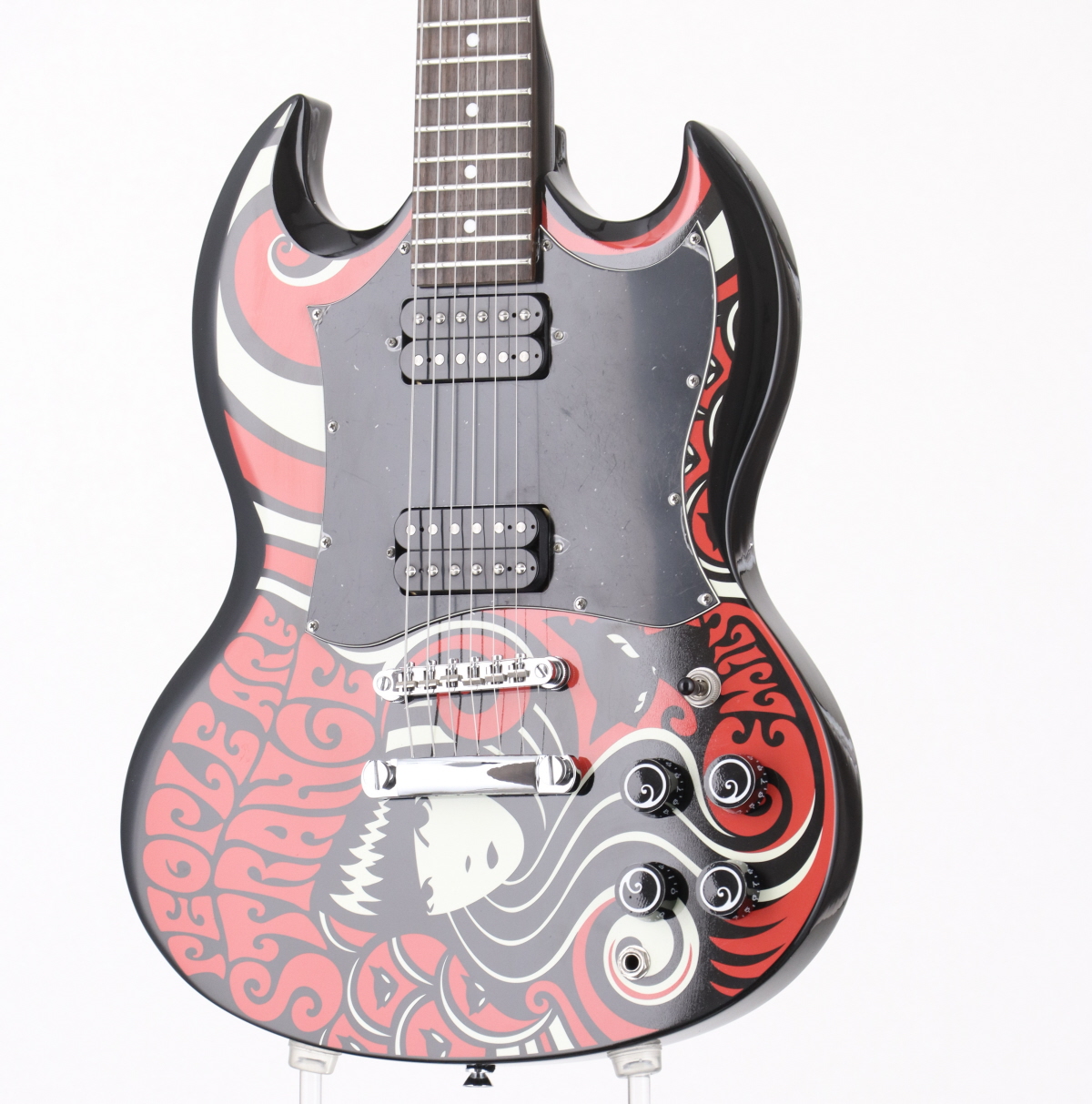 Epiphone Emily Strange エレキギター 黒/赤｜エレキギター