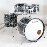 šLUDWIG / 1971 BIG BEAT Oyster Black 4pcs Kit 22/12/13/16 ɥॻåȡŹۡ Ͳ