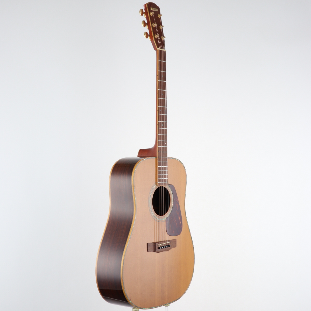 Electric Acoustic Guitar Morris J-130E Sunburst with Case