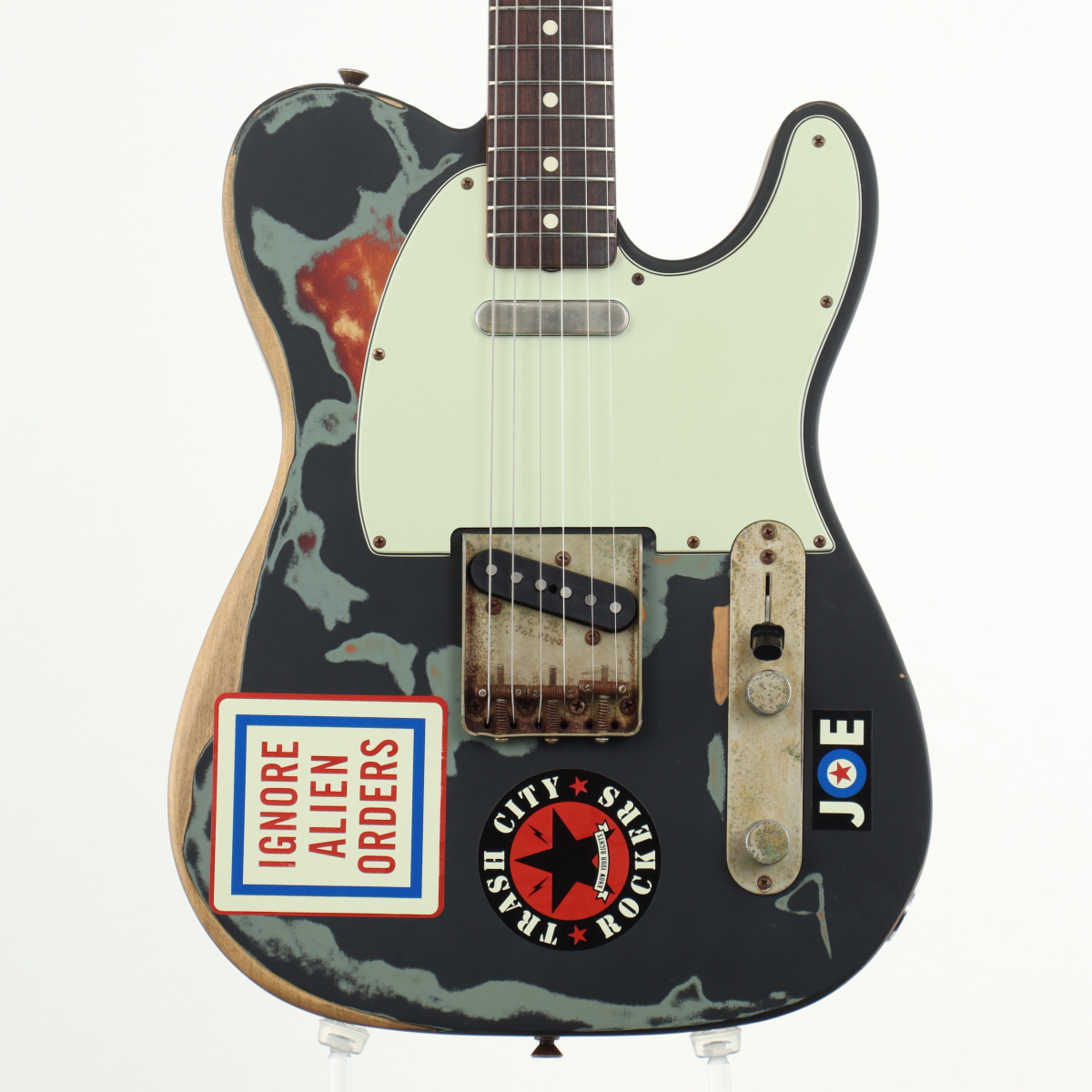 FENDER JOE STRUMMER TELE RW BL – Motor City Guitar