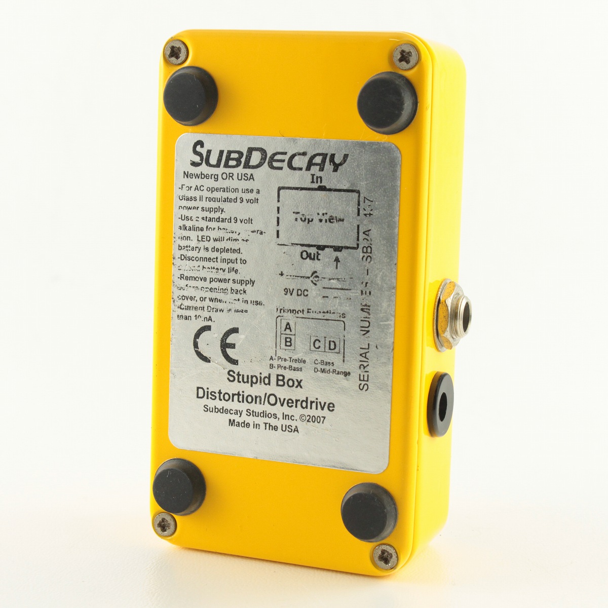 中古】 SUBDECAY / STUPID BOX 【御茶ノ水本店】【4/14 値下げ