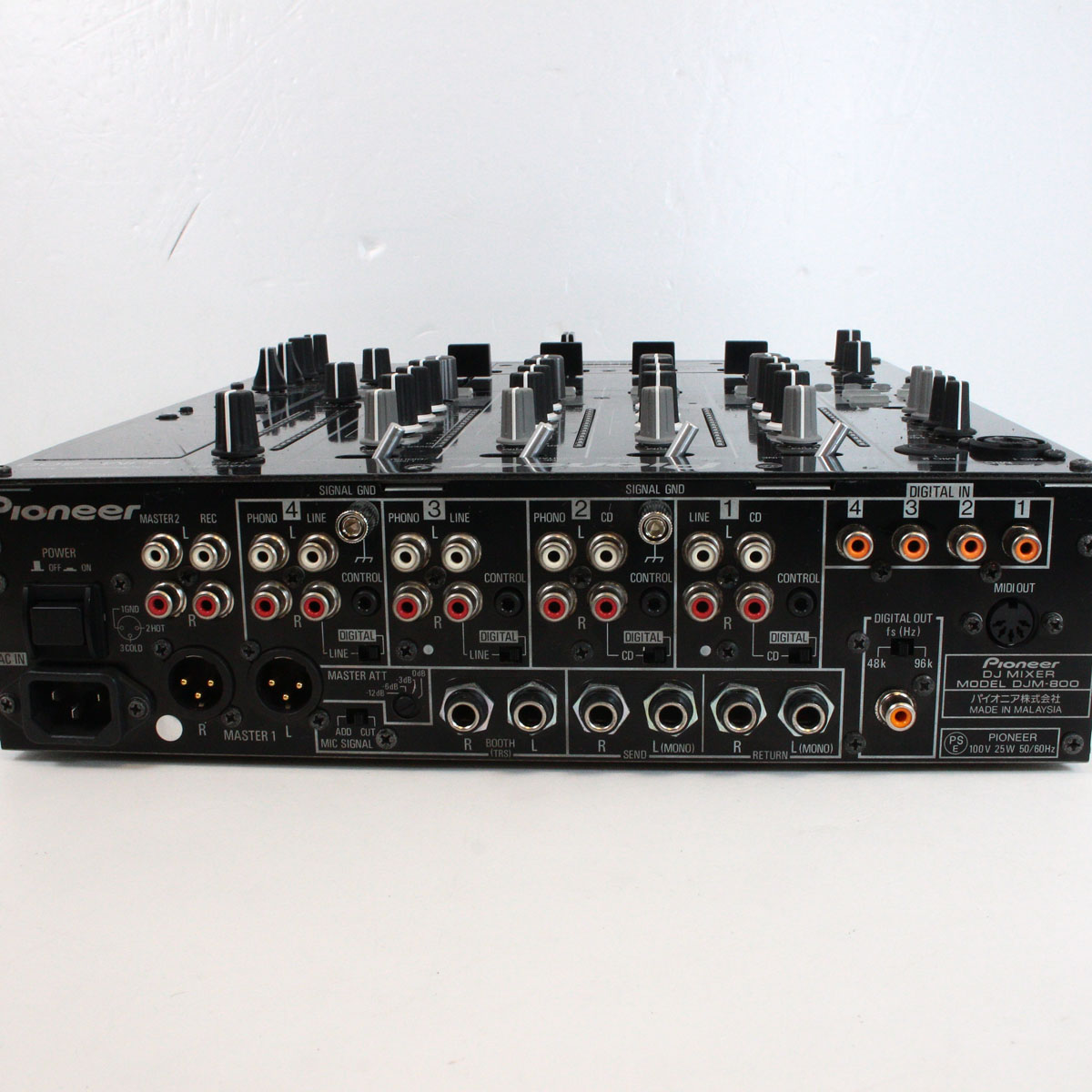 【現状品】パイオニア Pioneer DJM-800 ミキサー音響機器 レビュー】DJミキサーは「Pioneer DJM800」を選ぶだけでミックス