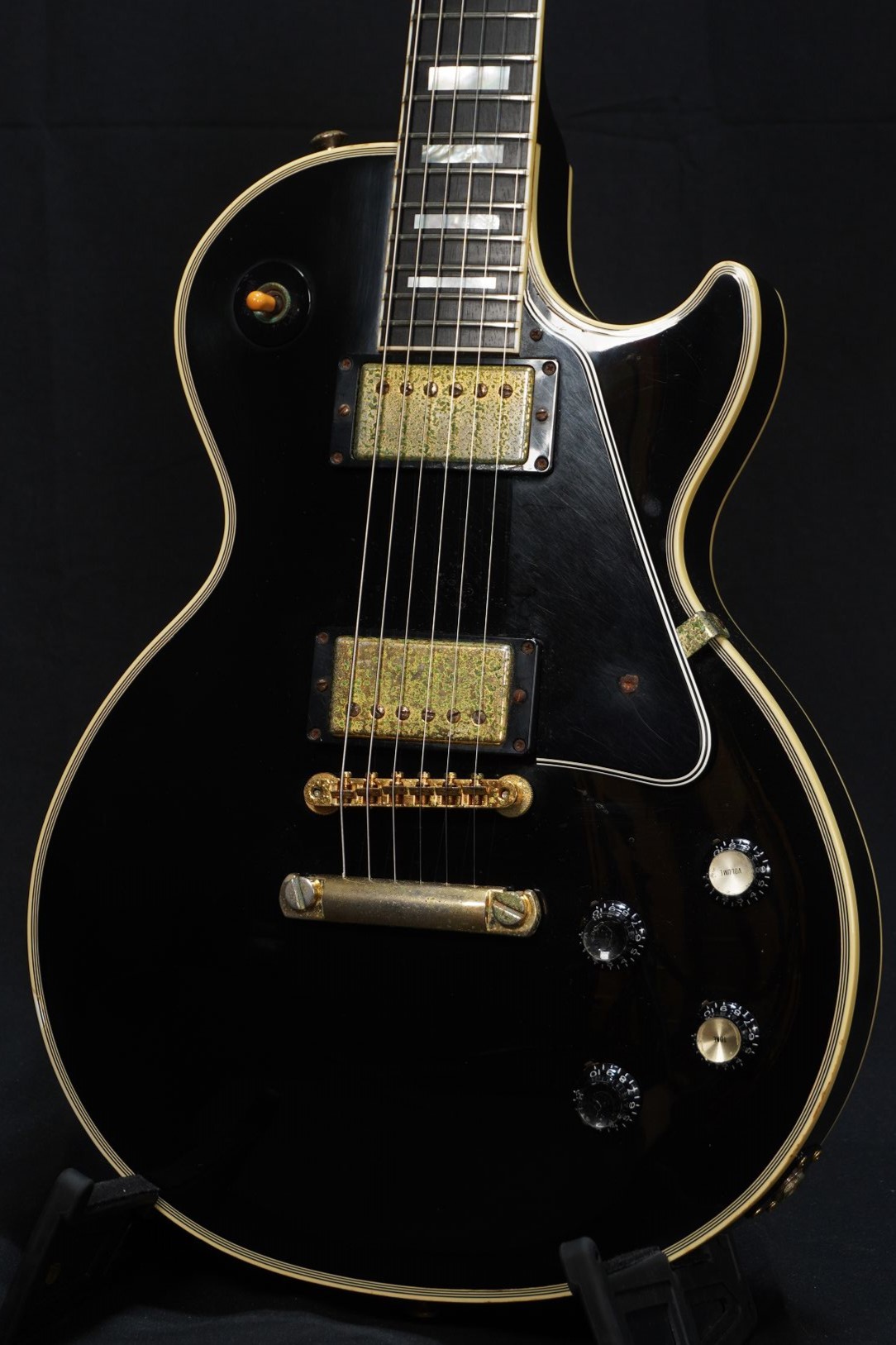 Gibsonビンテージソンブレロノブ1968年製(ブラックゴールド) Gibsonビンテージソンブレロノブ1968年製(ブラックゴールド