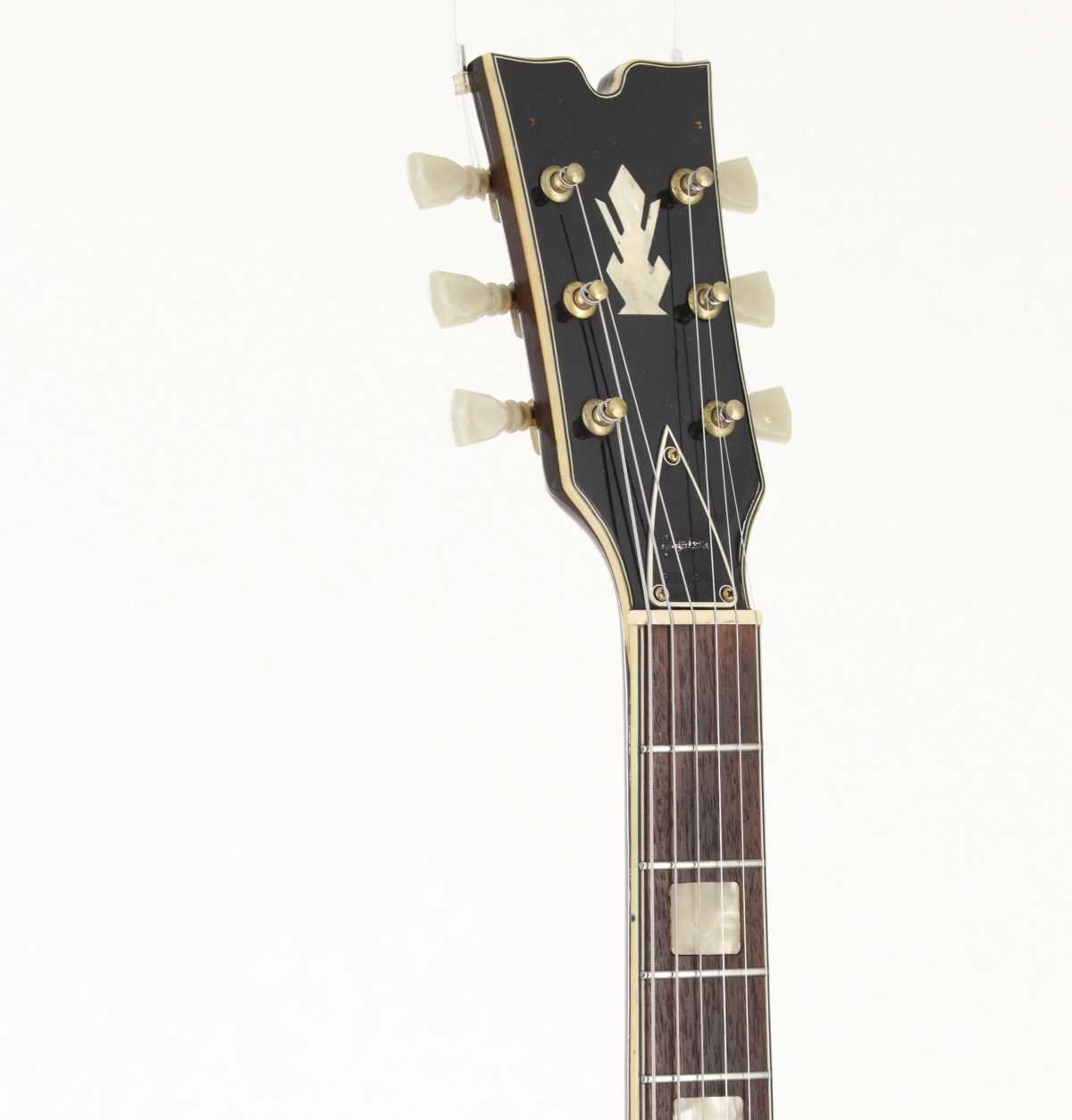 Guyatone エレキギター 黒 セミアコースティック