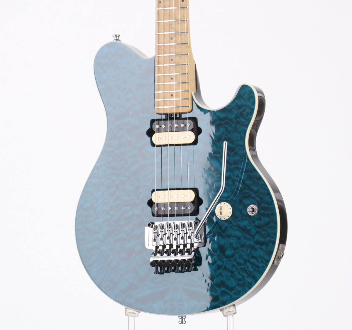 (未使用･未開封品)　MUSIC MAN SHIP lok26k6 中古】Music Man / Axis Blue Quilt 2002年製【新宿店】【値下げ
