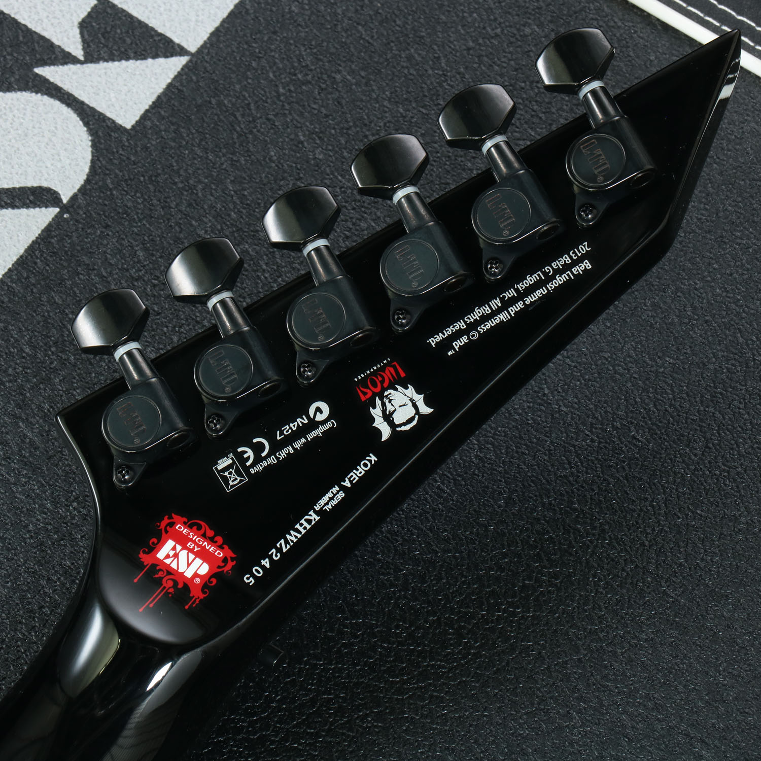 中古】LTD / KH-WZ Black w/ WHITE ZOMBIE Graphic [3.77kg