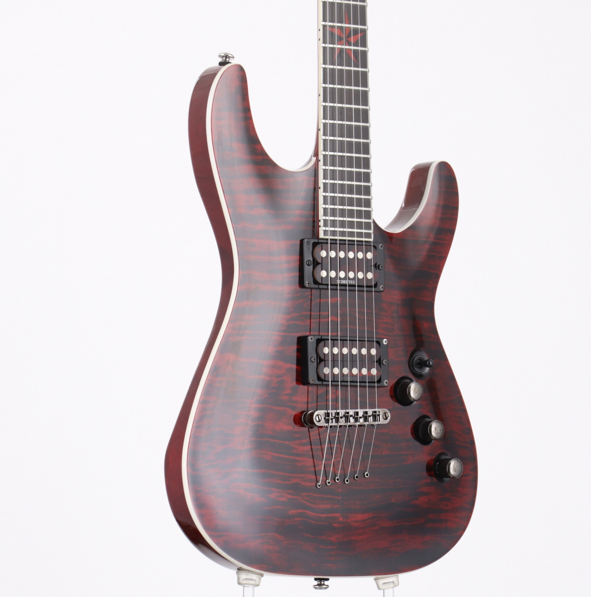 【新品弦張替済】Schecter DIAMONDシリーズ EXOTIC STAR 入荷情報】SCHECTER – C-1 Diamond Series Exotic Star Snow