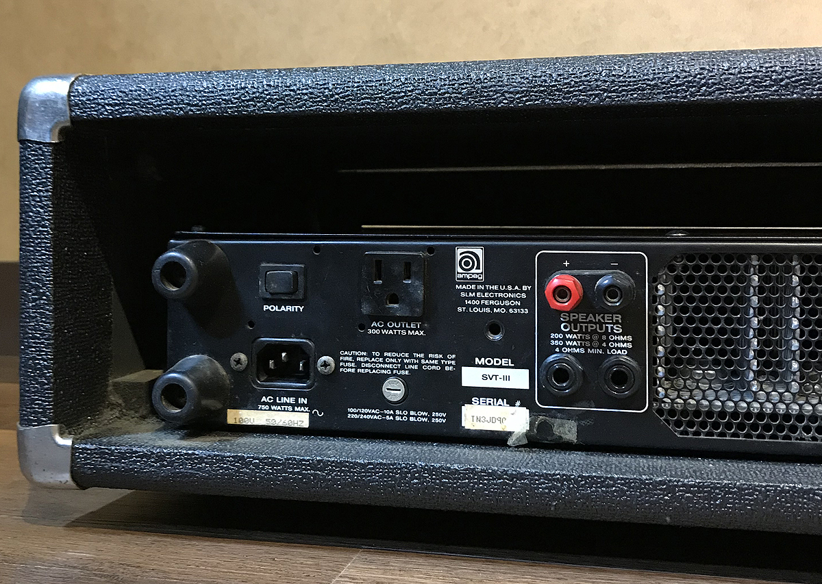 ampeg SVT-III ヘッドアンプ Amazon | AMPEG ベースアンプヘッド SVT-3PRO | ベースヘッド