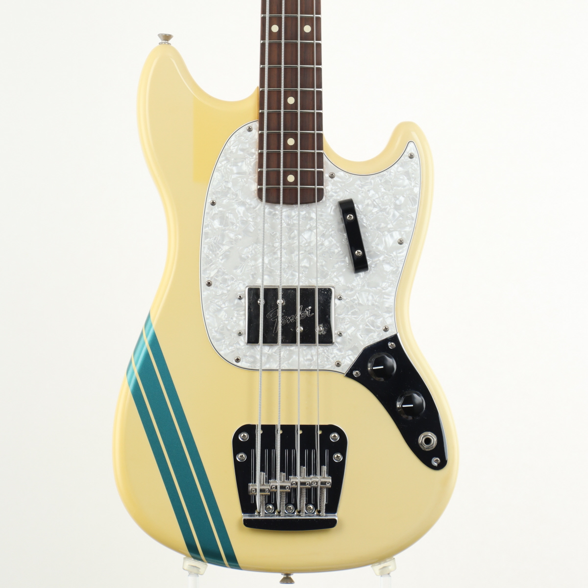 中古】Fender Mexico / Pawn Shop Mustang Bass Olympic White
