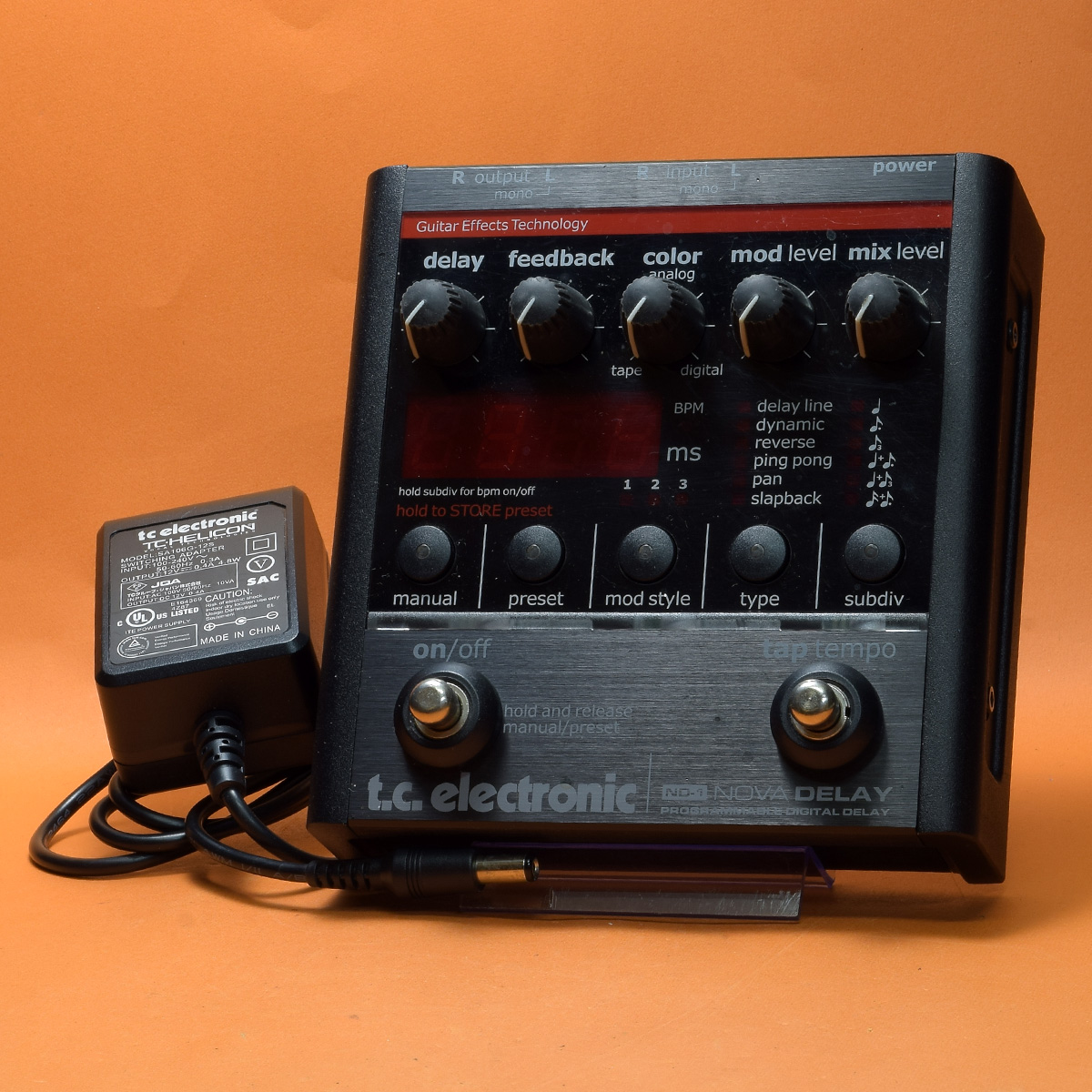 tc electronic ND-1 Nova Delay ディレイ アダプター tc electronic ND-1 Nova Delay ディレイ アダプター