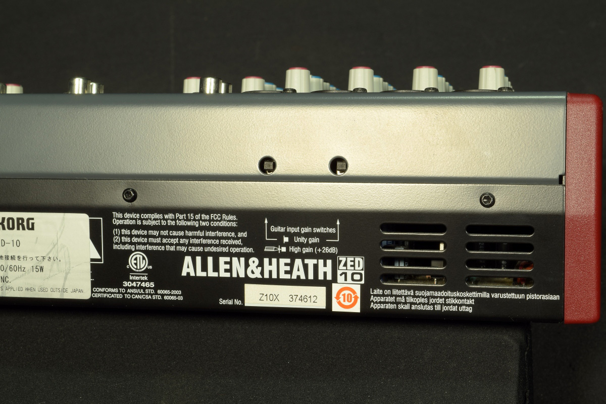 中古】Allen&Heath アレンアンドヒース / ZED-10 【値下げ 中古】Allen&Heath アレンアンドヒース / ZED-10 【値下げ