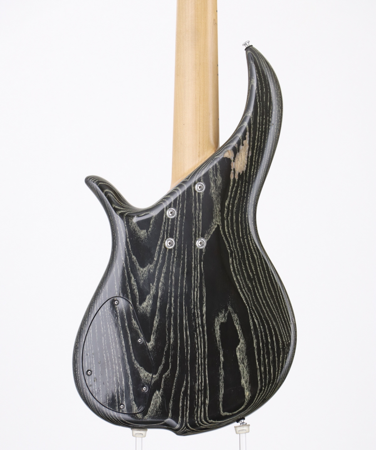F-bass BN5 NTY バックアイバール F-bass BN5-BC (Black with White Ceruse Gloss/Gold Hardware