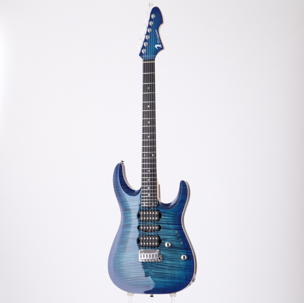 中古】TS GUITARS / DST 24 Carved Top Flame Trans Blue Burst