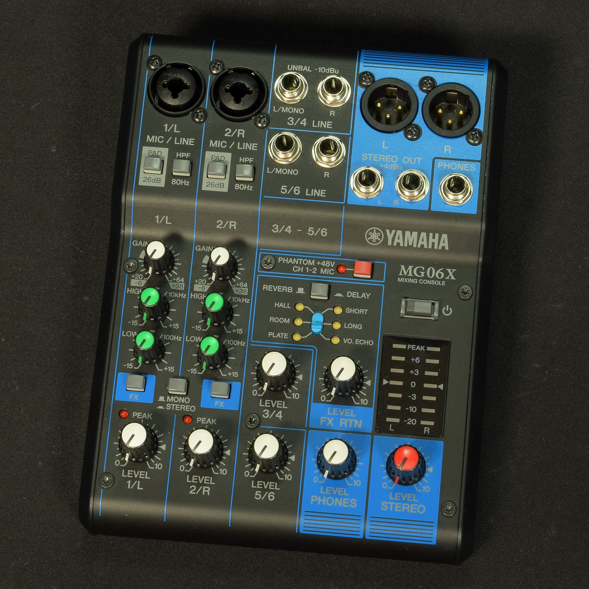美品】YAMAHA MG06 アナログミキサー （中古】YAMAHA ヤマハ