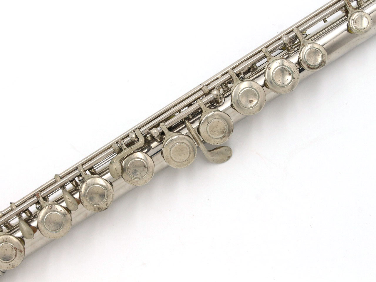 中古】MURAMATSU / フルート M-120 頭部管銀製 全タンポ交換済み
