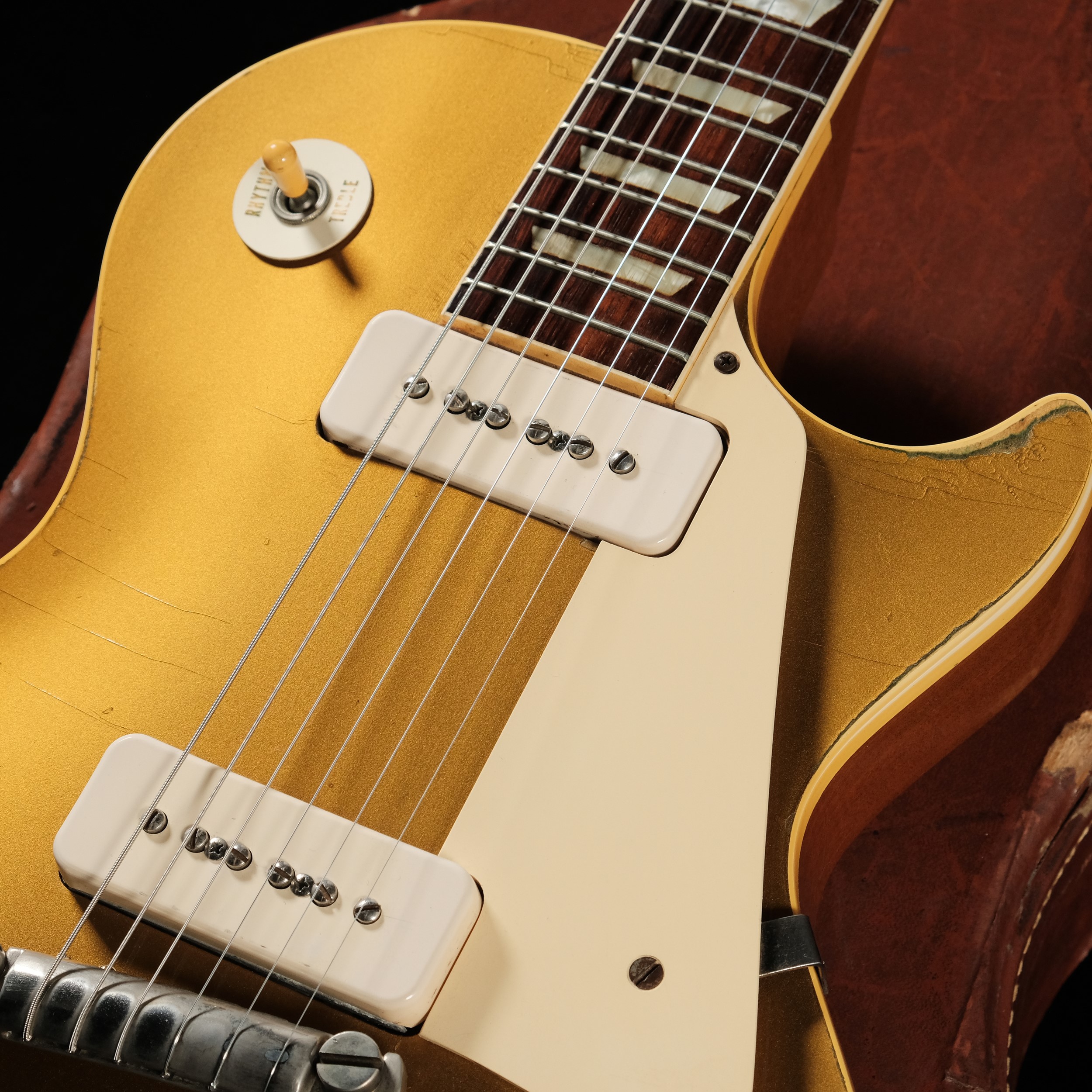 Vintage】Gibson / 1954 Les Paul Standard Gold Top 【高解像度