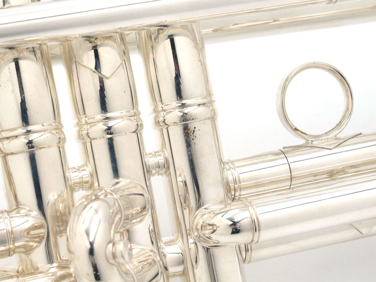 Bach トランペット 本体 銀メッキ仕上げ Bach トランペット 180ML37GBSP ゴールドブラスベル 銀メッキ
