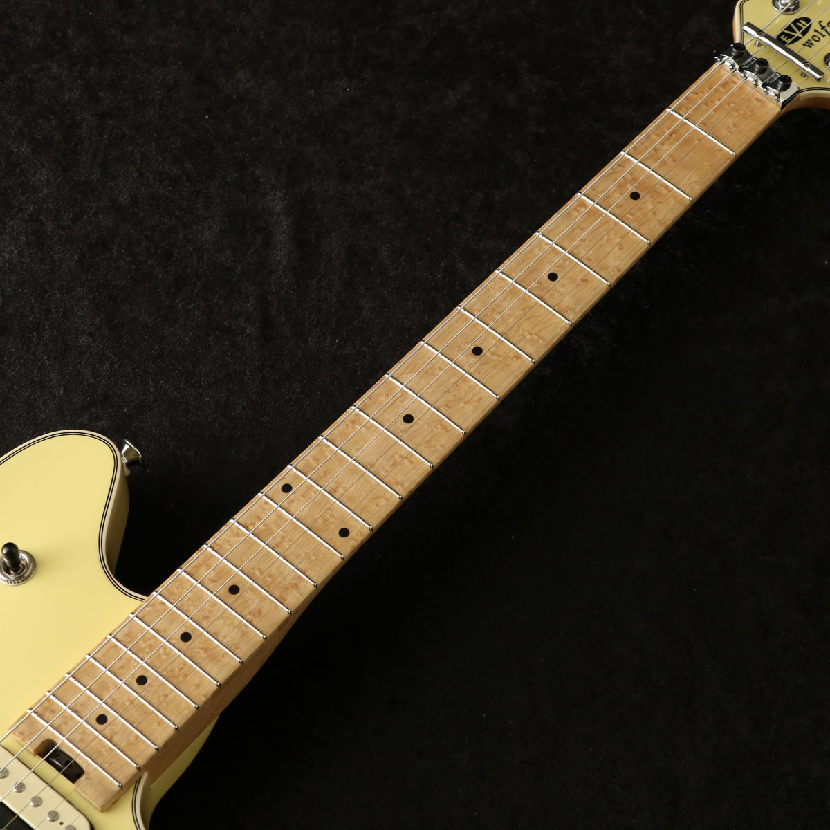 中古】EVH / Wolfgang USA Birdseye Maple Vintage White