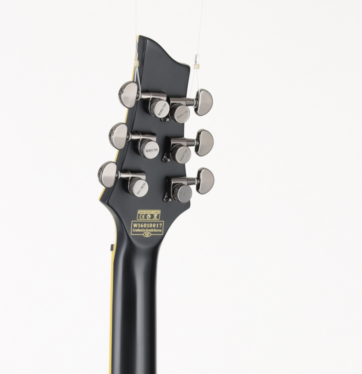 shecter black jack エレキギター　レフティ shecter black jack エレキギター レフティ