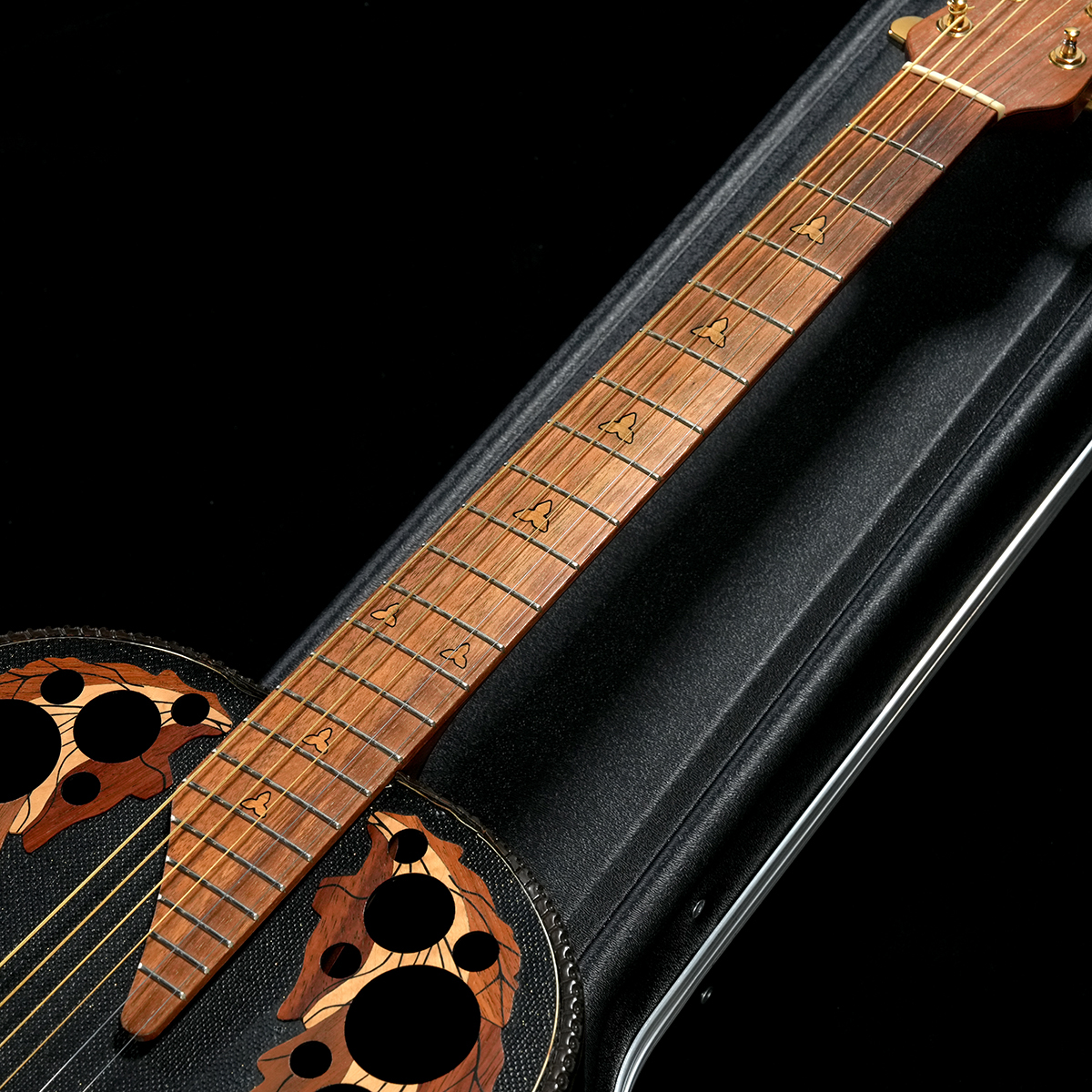 国産希少コアTOP！Ovation Pinnacle386K ハードケース付 Ovation 