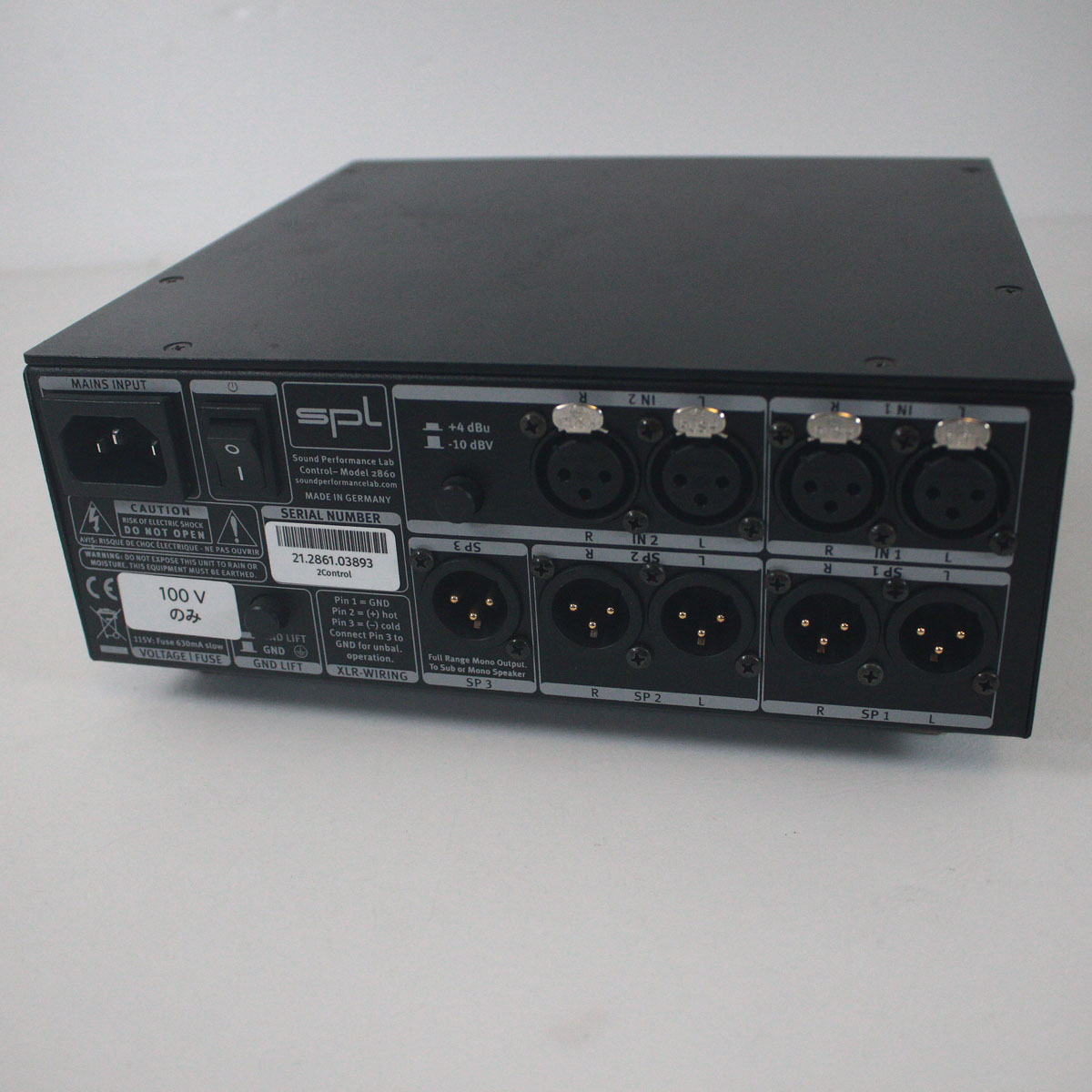 中古】 SPL / 2Control MODEL 2860 【渋谷店】 | イシバシ楽器 中古】 SPL / 2Control MODEL 2860 【渋谷店】 | イシバシ楽器