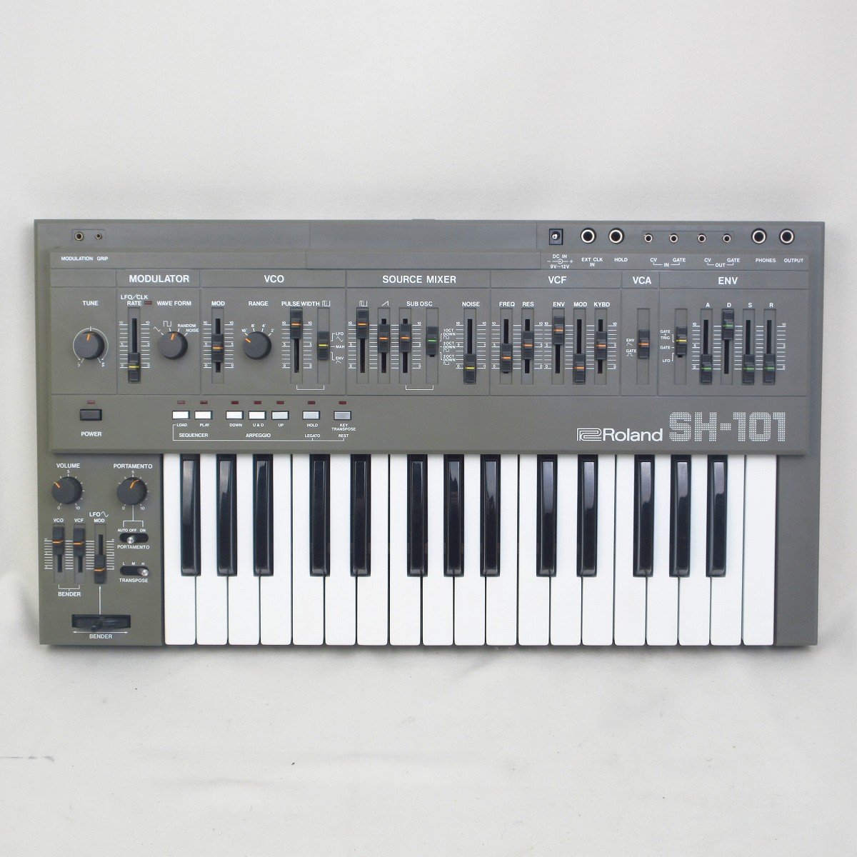 Roland SH-101 アナログシンセ 純正ショルキーストラップ/ケース付き 中古】Roland / SH-101 