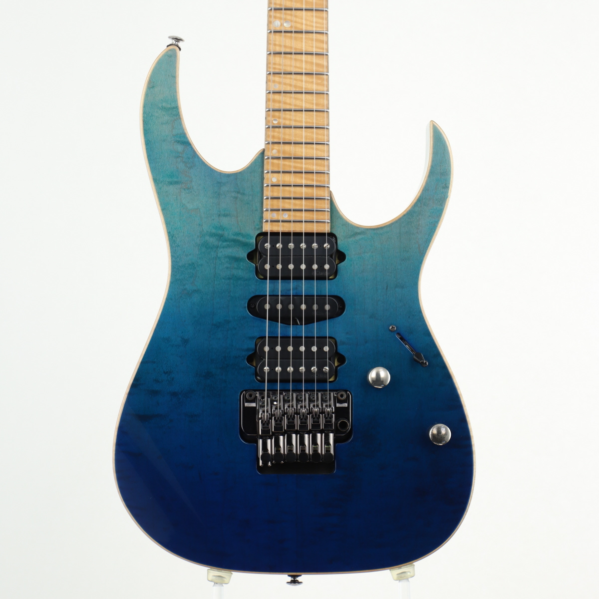 2025激安通販 Premium / アイバニーズ 中古】Ibanez RG6PVMLTD Reef Blue ギター