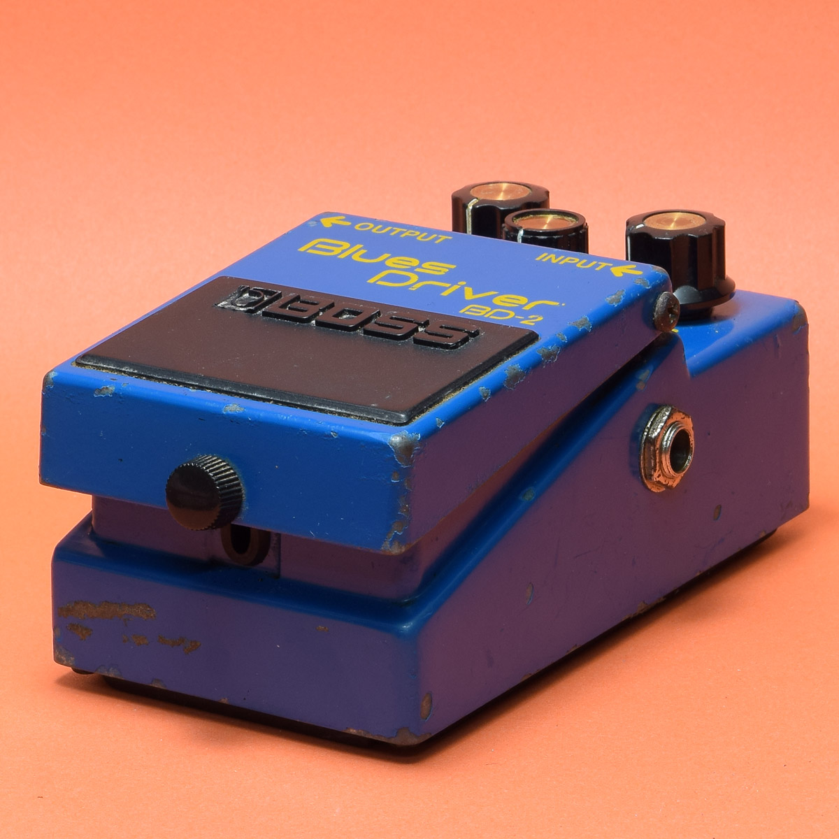 BOSS / BD-2 96年7月製造 初期型 青色タンタルコンデンサ2個 美品 BOSS / BD-2 96年7月製造 初期型 青色タンタルコンデンサ2個 美