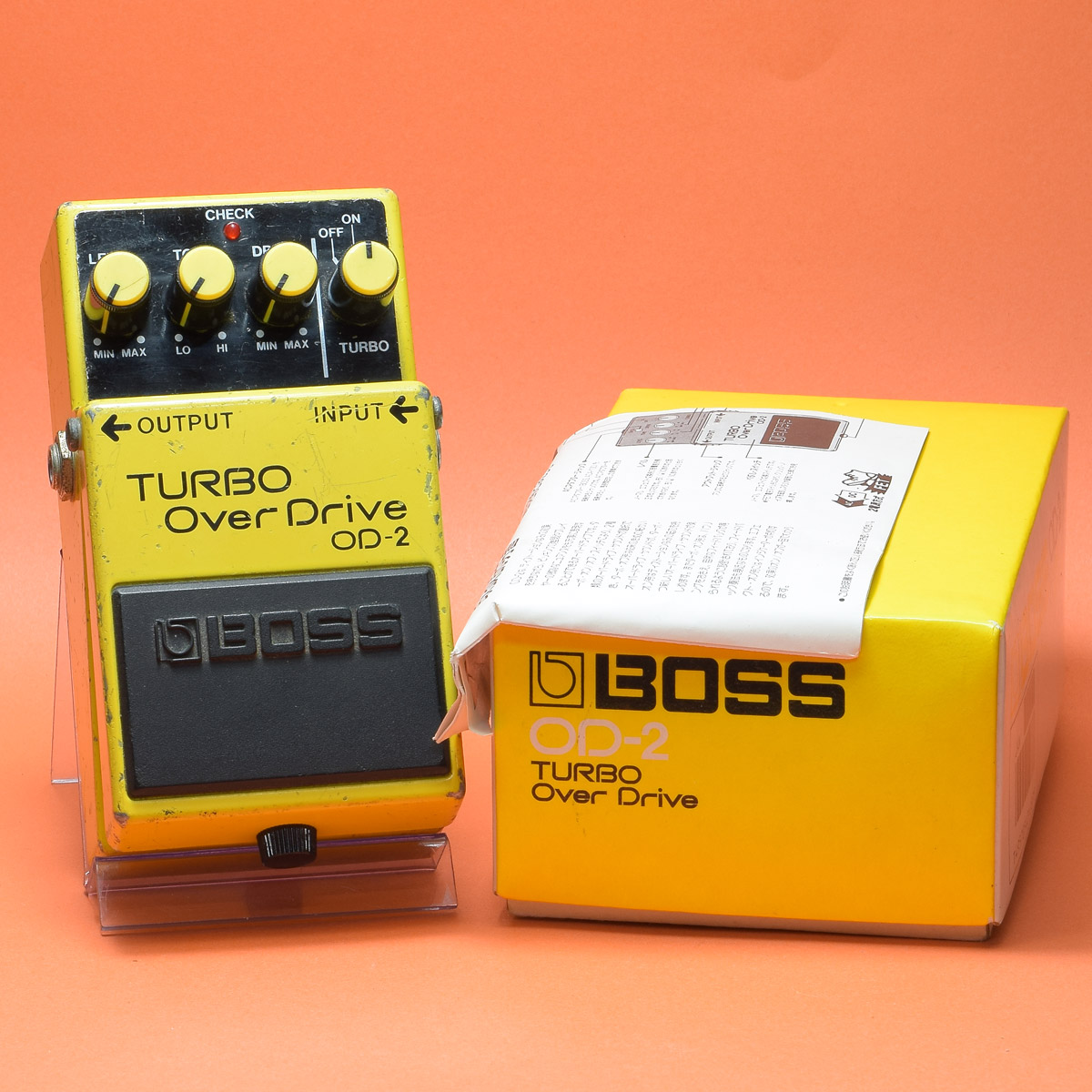 BOSS OD-3 Over Drive 台湾製 Boss OD-3 Overdrive, Made in Taiwan - Janzen Brothers Music