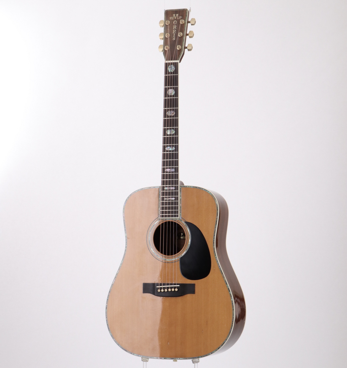 Ｍorris 502　モーリスギター　良く鳴ります　中古 Morris MD-502 Acoustic Guitar（中古/送料無料）【楽器検索