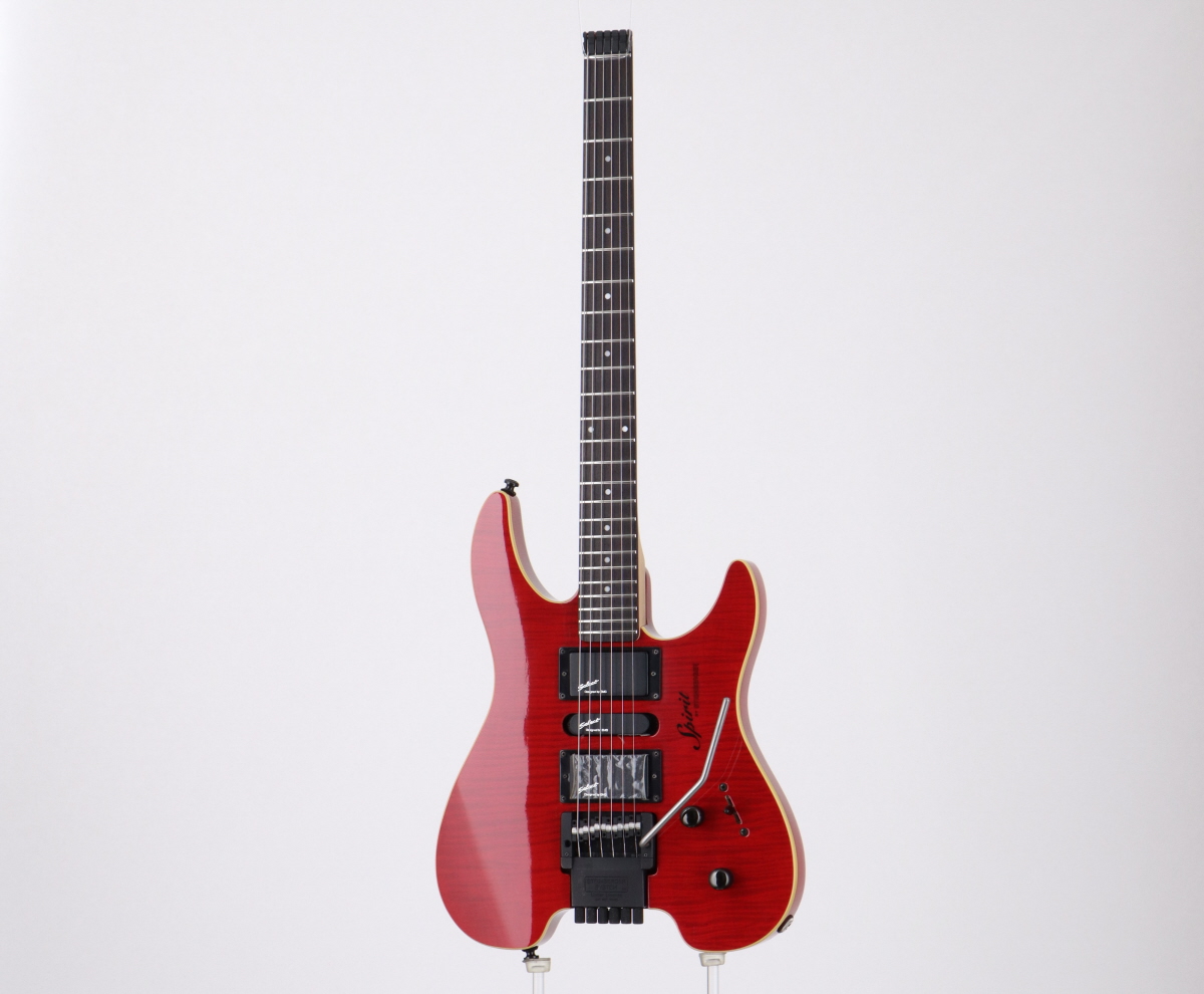 中古】Spirit by Steinberger / GU-7R Custom Trans Red Flame