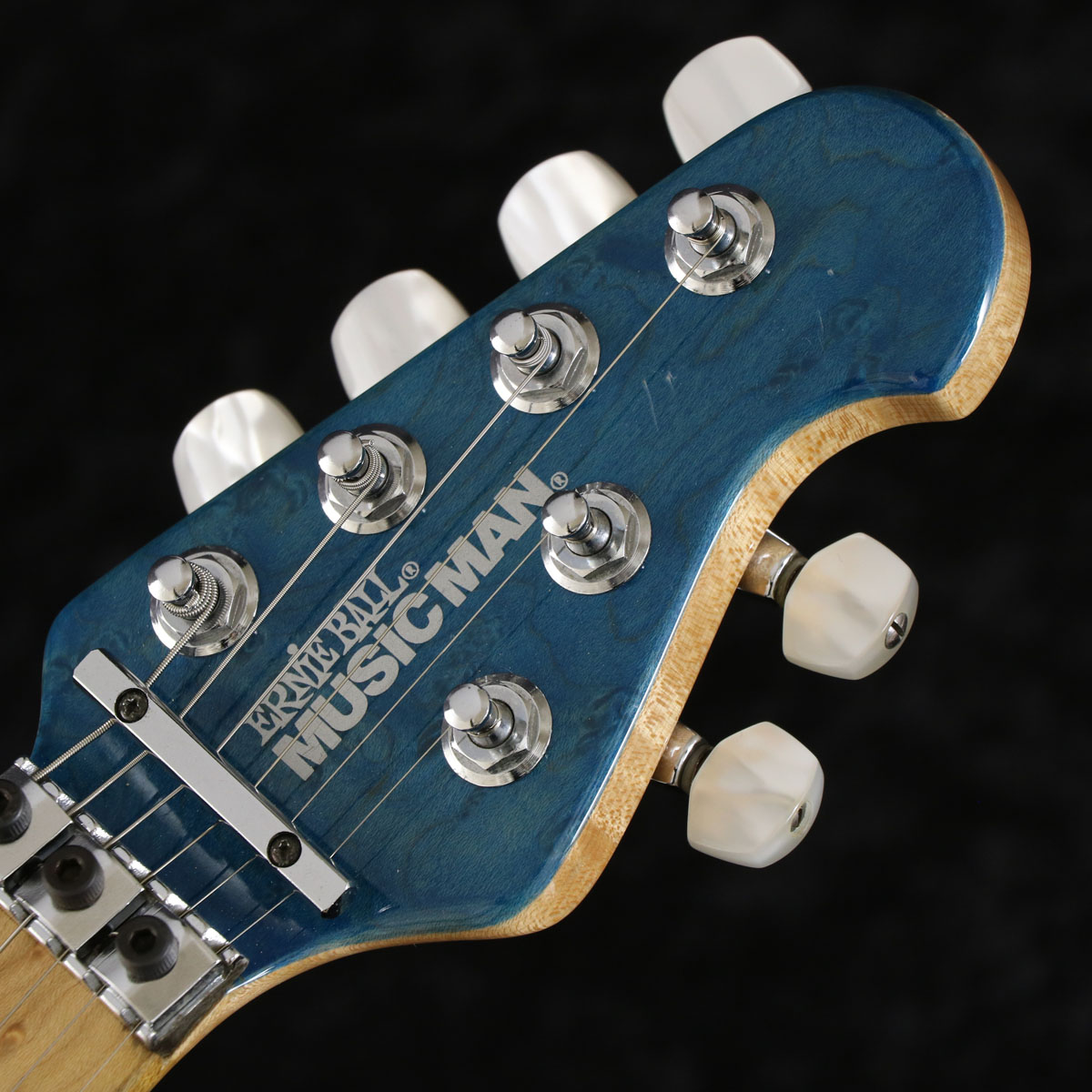 MUSICMAN AXIS EX Blue 訳アリ MUSIC MAN Axis Blue Trance 1997年製【委託お預かり品】（中古