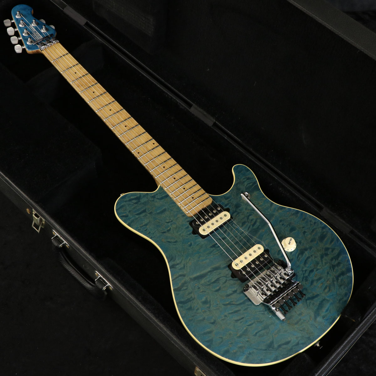 MUSICMAN AXIS EX トランスブルー 初期個体 MUSICMAN AXIS EX トランスブルー 初期個体