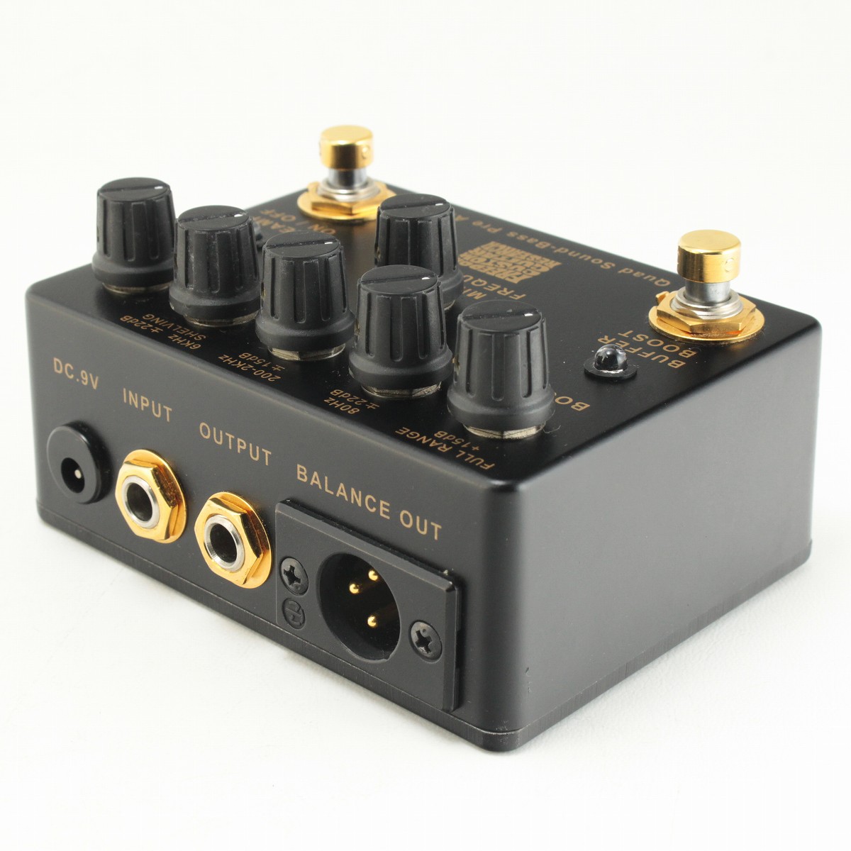 Quad Sound-Bass 吹き付ける Pre Amp エフェクター
