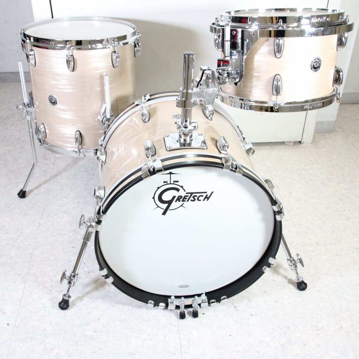 80's Gretsch フロアタムブラケット&レッグセット GATEWAY特選中古】GRETSCH / 80's USA CUSTOM 18x16FT #WHITE