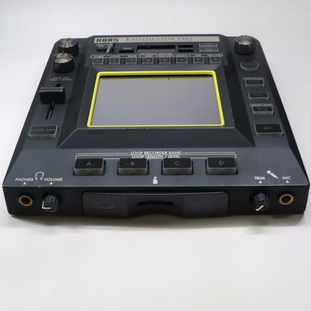 【完全動作品】KORG KAOSSILATOR PRO +　グルーヴボックス Korg Kaossilator Pro+ - Sampler and Groovebox SonoVente.com - en
